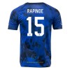 Maglia ufficiale Stati Uniti RAPINOE 15 Trasferta Mondiali 2022 per Uomo